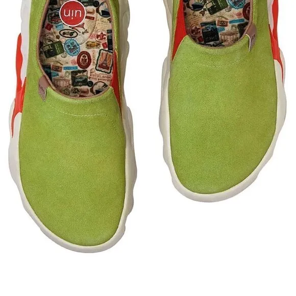 UIN Women’s Walking Travel Shoes Casual Sneaker Toledo ⅩⅢ ( Agave )