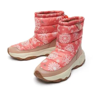 UIN Women's Snow Boots Walking Casual Travel Hiking Shoes(Winter Orange )No Box