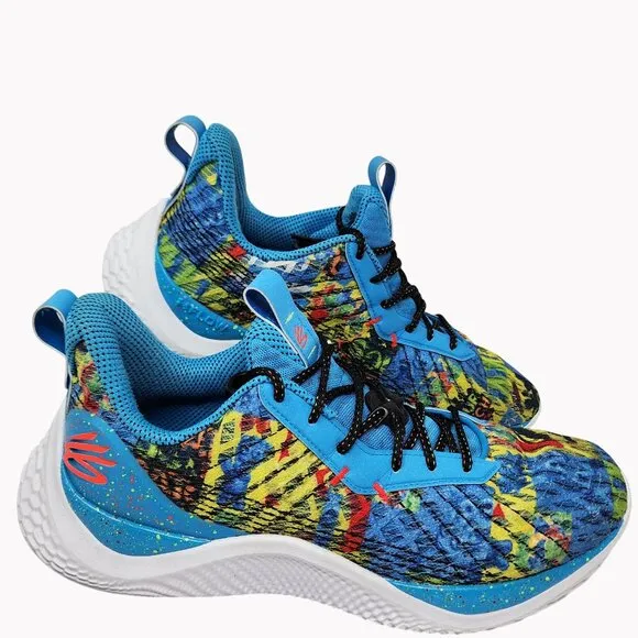 Under Armour Curry Flow 10 Sour Patch Kids sweet Basketball Shoes Men Size 14