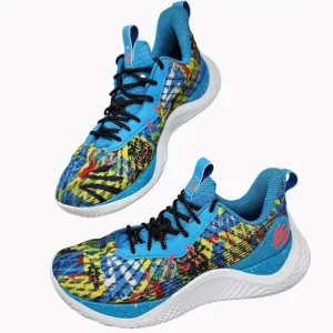 Under Armour Curry Flow 10 Sour Patch Kids sweet Basketball Shoes Men Size 14