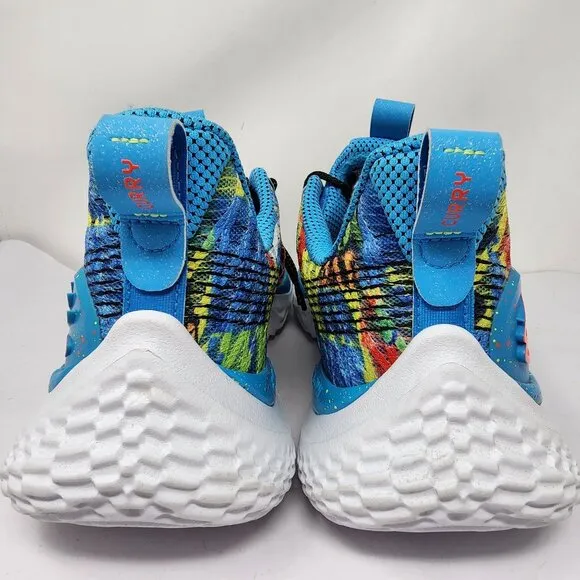 Under Armour Curry Flow 10 Sour Patch Kids sweet Basketball Shoes Men Size 14