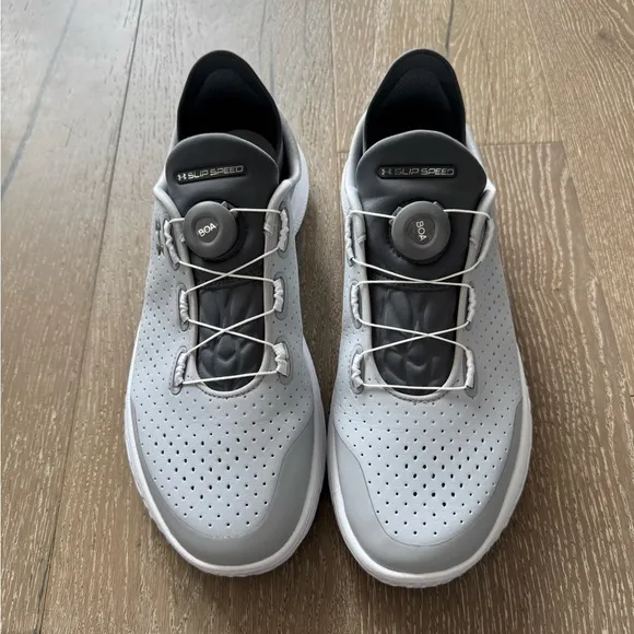 Under Armour flow slip speed Men's Gray Athletic Shoes