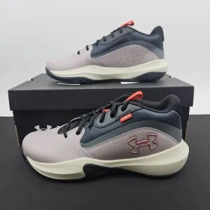 Under Armour Lockdown 7 Tetra Gray Basketball Shoes‎ 3028512-101 Men's Size 11