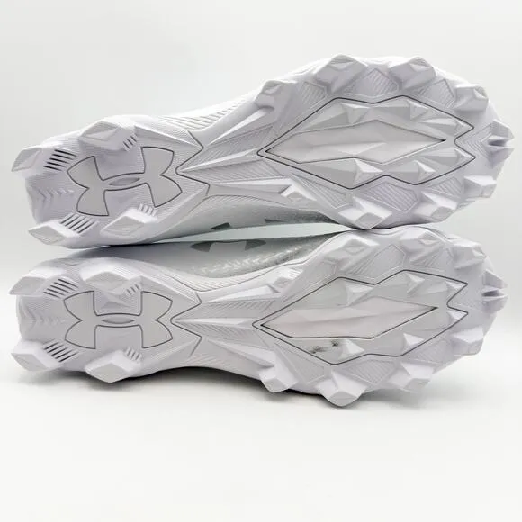 Under Armour Mens Spotlight Fran RM 4.0 Football Cleats US 13M EU 47.5 White EUC