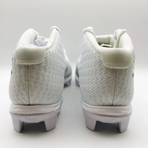 Under Armour Mens Spotlight Fran RM 4.0 Football Cleats US 13M EU 47.5 White EUC