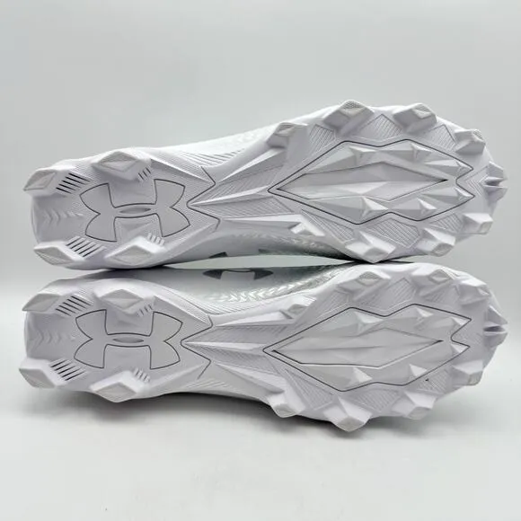 Under Armour Mens Spotlight Fran RM 4.0 Football Cleats US 16M EU 50.5 White GUC