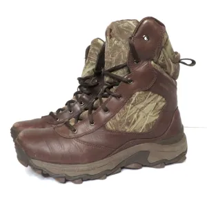 Under Armour Men's Tactical Camo Hunting Hiking Boots Leather Brown - Size 10