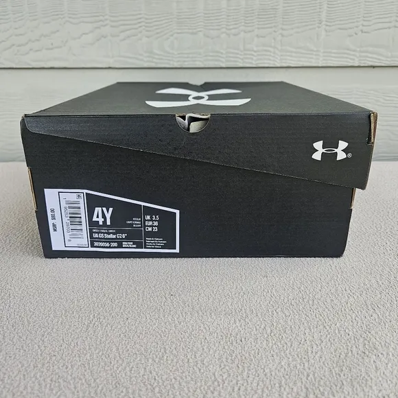 Under Armour Stellar G2 6&quot; Tactical Boots Hiking Youth Size 4 Brown Outdoor