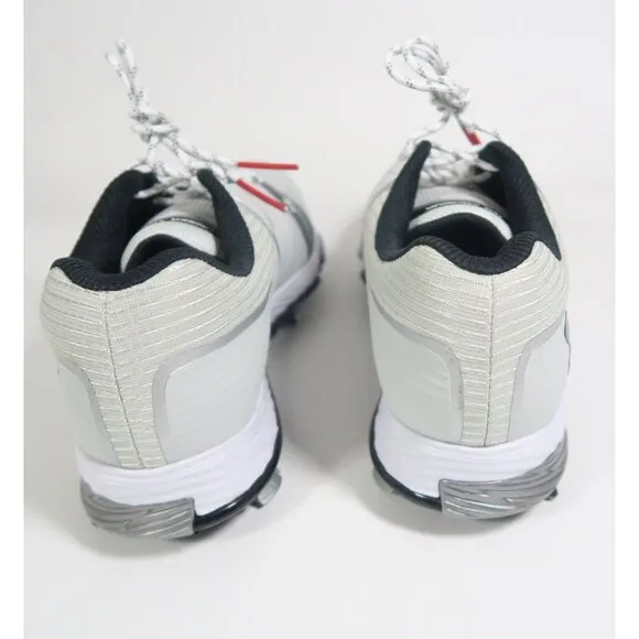 Under Armour Tempo Sport Golf Shoes White/Silver/Black Spieth Size 7 1288576-101