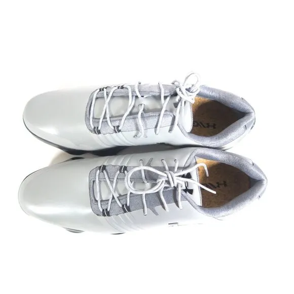 Under Armour Tempo Sport Golf Shoes White/Silver/Black Spieth Size 7 1288576-101