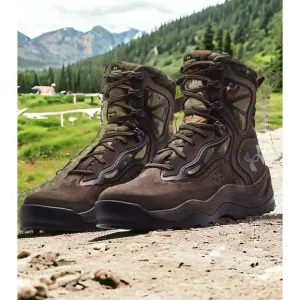 Under Armour UA Charged Raider Leather Waterproof Tactical Boots Mens 8 NEW