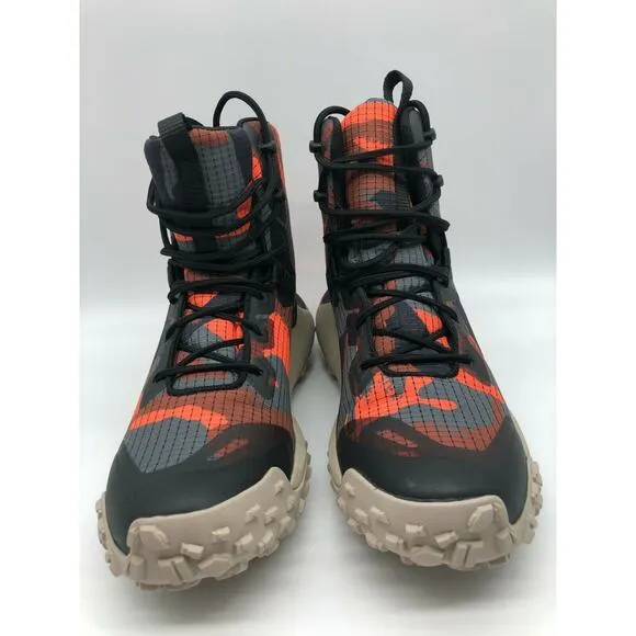 Under Armour UA HOVR Dawn Grid Boots Hiking Camo 3023688-600 Men's 6 Women's 7.5