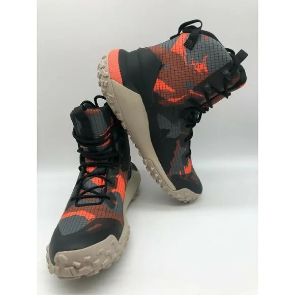 Under Armour UA HOVR Dawn Grid Boots Hiking Camo 3023688-600 Men's 6 Women's 7.5