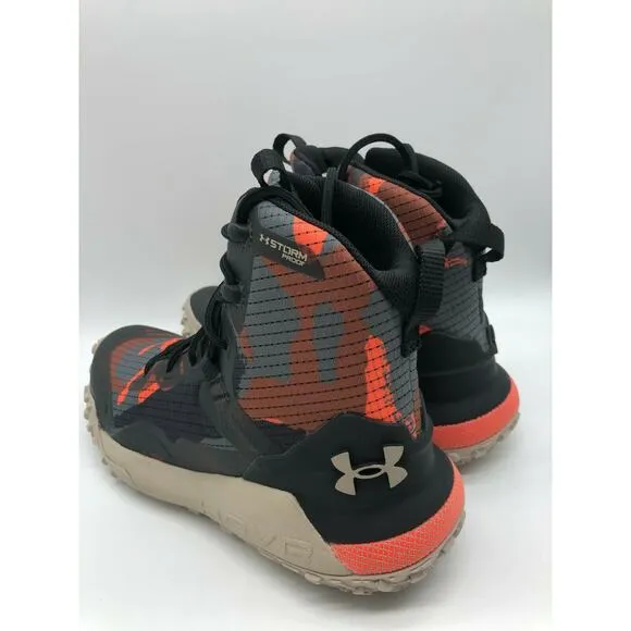 Under Armour UA HOVR Dawn Grid Boots Hiking Camo 3023688-600 Men's 6 Women's 7.5