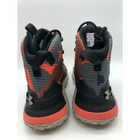 Under Armour UA HOVR Dawn Grid Boots Hiking Camo 3023688-600 Men's 6 Women's 7.5