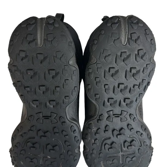 Under Armour UA SpeedFit Hike Mid Boots Triple Black #1257447-001 Size 12.5