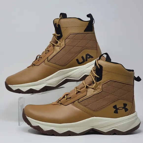 Under Armour UA Stellar G2 6&quot; Tactical Boots Hiking 3025578-200 Mens Size 10 New