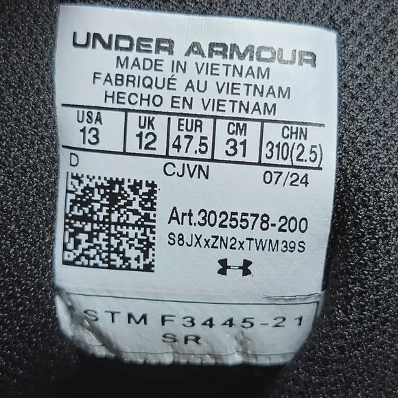Under Armour UA Stellar G2 6&quot; Tactical Boots Hiking 3025578-200 Mens Size 13 New