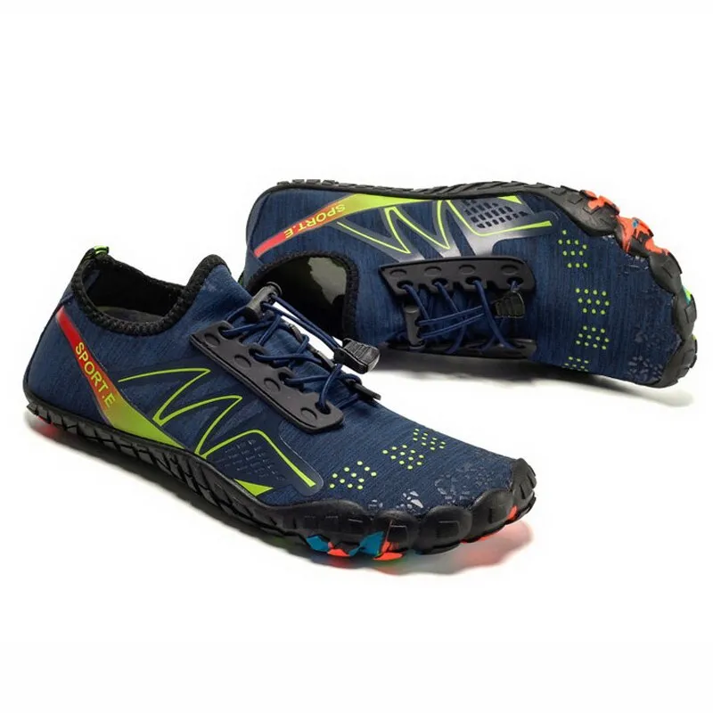 Unisex Swimming Water Shoes Men Barefoot Outdoor Beach Sandals Upstream Aqua Shoes Plus Size Nonslip River Sea Diving Sneakers