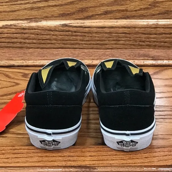 Vans Classic Slip On Bunny Black Gold Girls Shoes