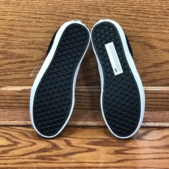 Vans Classic Slip On Bunny Black Gold Girls Shoes