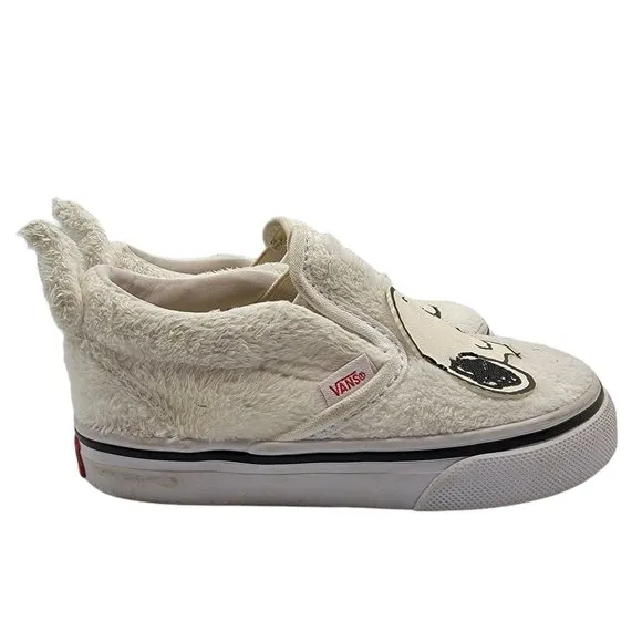 Vans Classic Slip On Peanuts Snoopy White Toddler