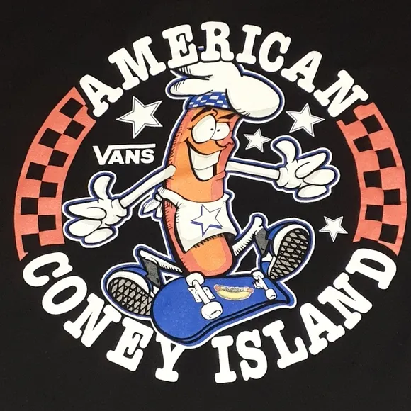Vans Detroit Limited Edition Of 250 Coney Island Shirt Tee