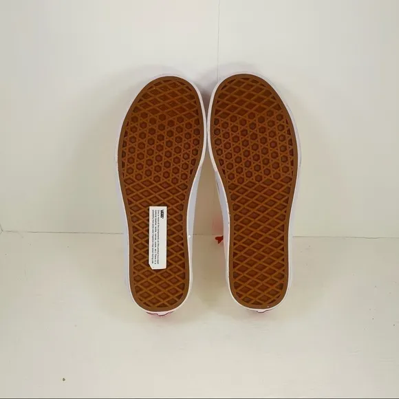 Vans Epoch Sport Racing Red White Sneakers Size 7 Women