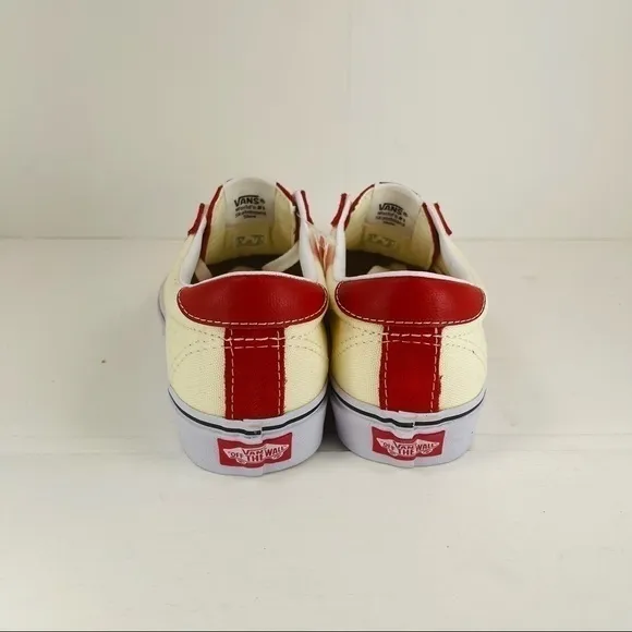 Vans Epoch Sport Racing Red White Sneakers Size 7 Women