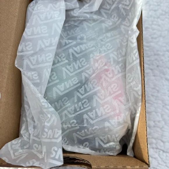 Vans glitter slip on shoes