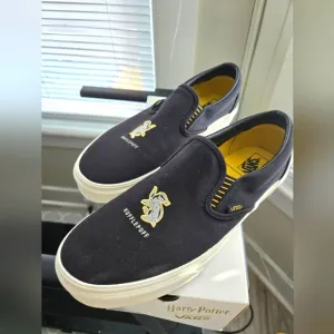 Vans Harry Potter Hufflepuff Black Slip-On Shoes