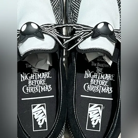 Vans Jack Skellington Nightmare Before Christmas Slip On Shoes Men's Size 11