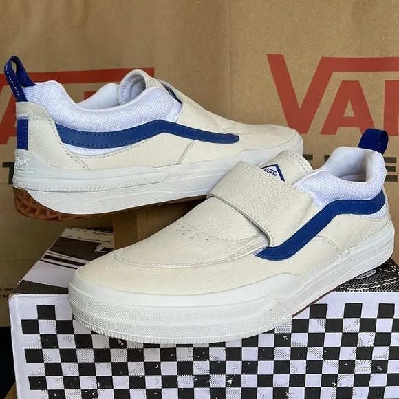 Vans Kyle 2 Sport Leather True Blue/White Mens