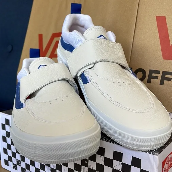 Vans Kyle 2 Sport Leather True Blue/White Mens