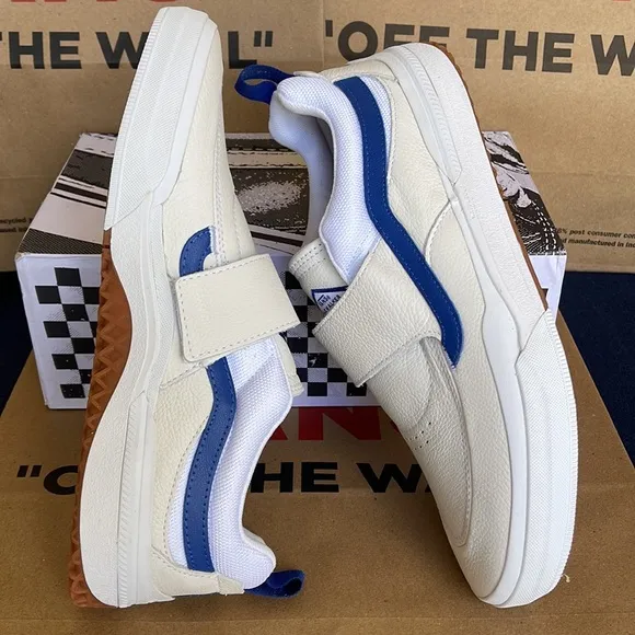 Vans Kyle 2 Sport Leather True Blue/White Mens