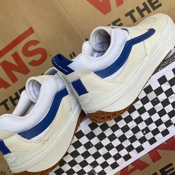 Vans Kyle 2 Sport Leather True Blue/White Mens