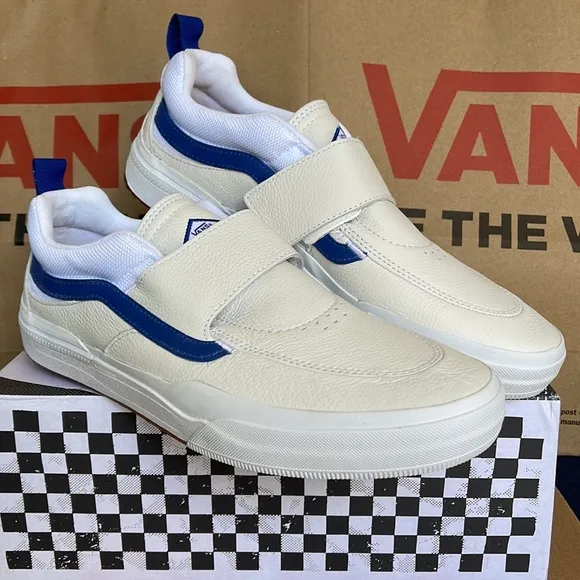 Vans Kyle 2 Sport Leather True Blue/White Mens