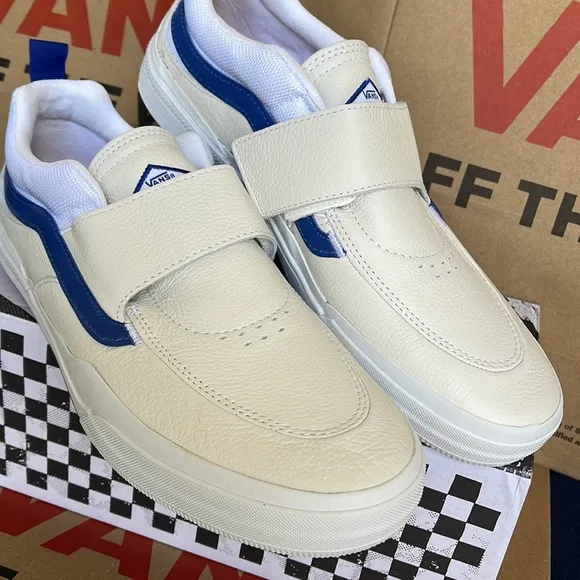 Vans Kyle 2 Sport Leather True Blue/White Mens