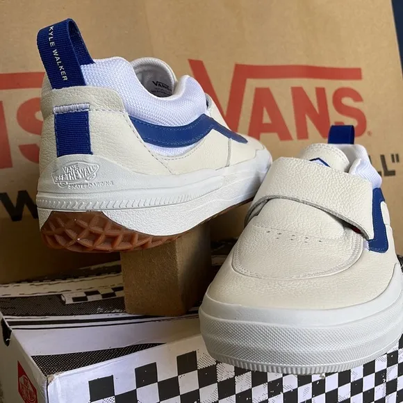 Vans Kyle 2 Sport Leather True Blue/White Mens