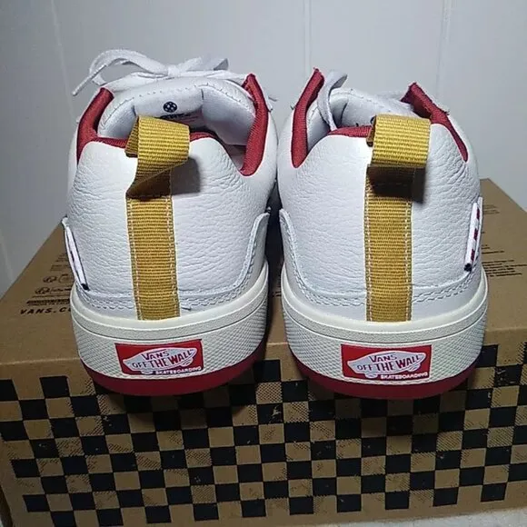 Vans  Men's 9.0 &quot;Zahba Vintage Sport&quot; Sneakers White Skate Shoes VN0007QQJ5K New