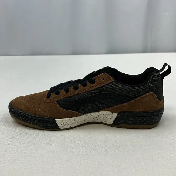 Vans Mens Zahba VN0007QQBF0 Zion Wright Brown Multicolor Sneaker Shoes Size M7.5