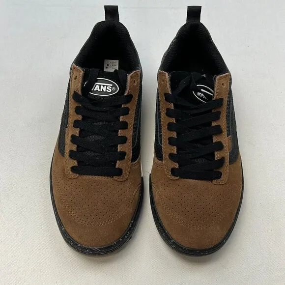 Vans Mens Zahba VN0007QQBF0 Zion Wright Brown Multicolor Sneaker Shoes Size M7.5