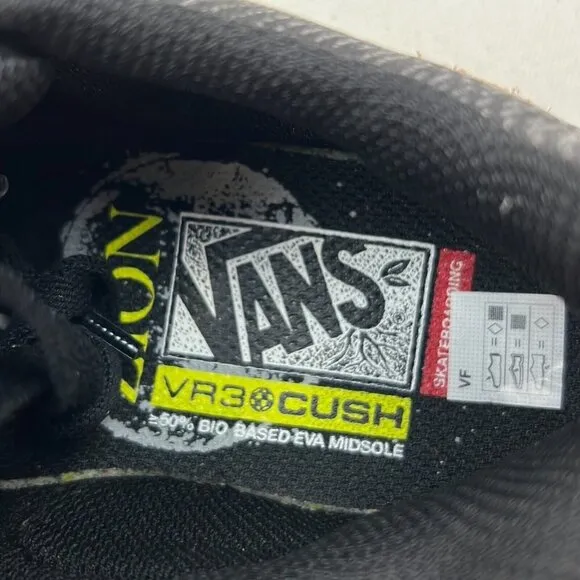 Vans Mens Zahba VN0007QQBF0 Zion Wright Brown Multicolor Sneaker Shoes Size M7.5