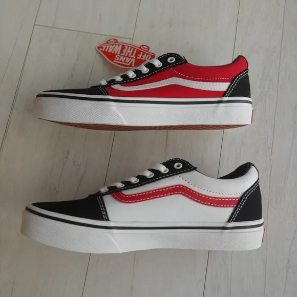VANS NEW Old Skool Lace-Up Color Block Skate Shoes