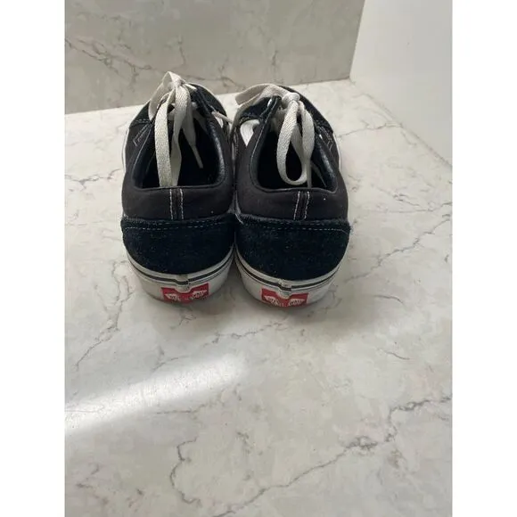 Vans Off The Wall 721356 Men's Adult Black Walking Skateboarding Shoes US M4.5