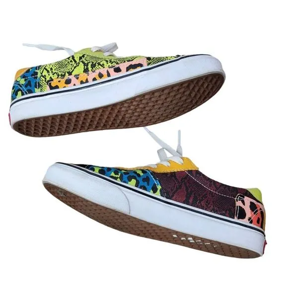 Vans Patchwork Sport Multi-Color Lace-Up Skate Shoes US Men's 6.5/Women's 8