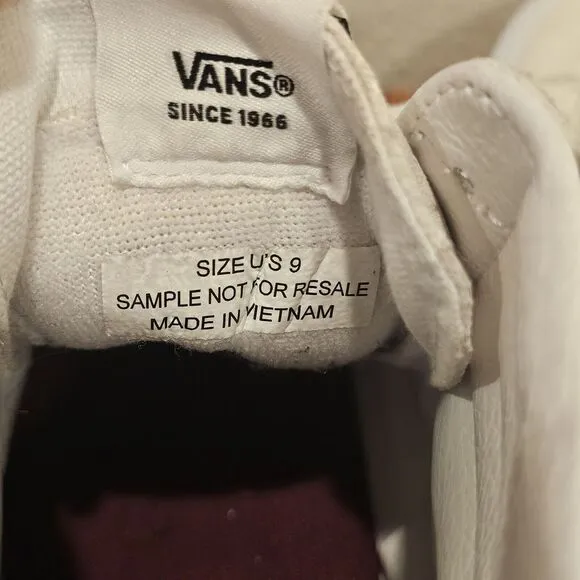 VANS Sample Pair Of Unisex Sk8-Hi CLASSIC SPORT PORT Men's Size 9 Womens Size 11