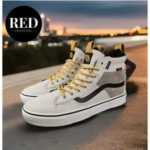 Vans Sk8-Hi MTE-2 Utility Pop White Multi Waterproof Boots - Men's Size 8