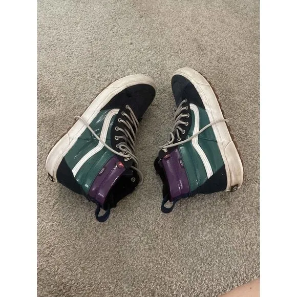 Vans Sk8-hi MTE 2.0 Dx Shoes Fashion Sneaker Boots Dress Blue/Purple/Jasper
