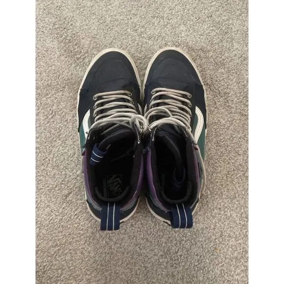 Vans Sk8-hi MTE 2.0 Dx Shoes Fashion Sneaker Boots Dress Blue/Purple/Jasper